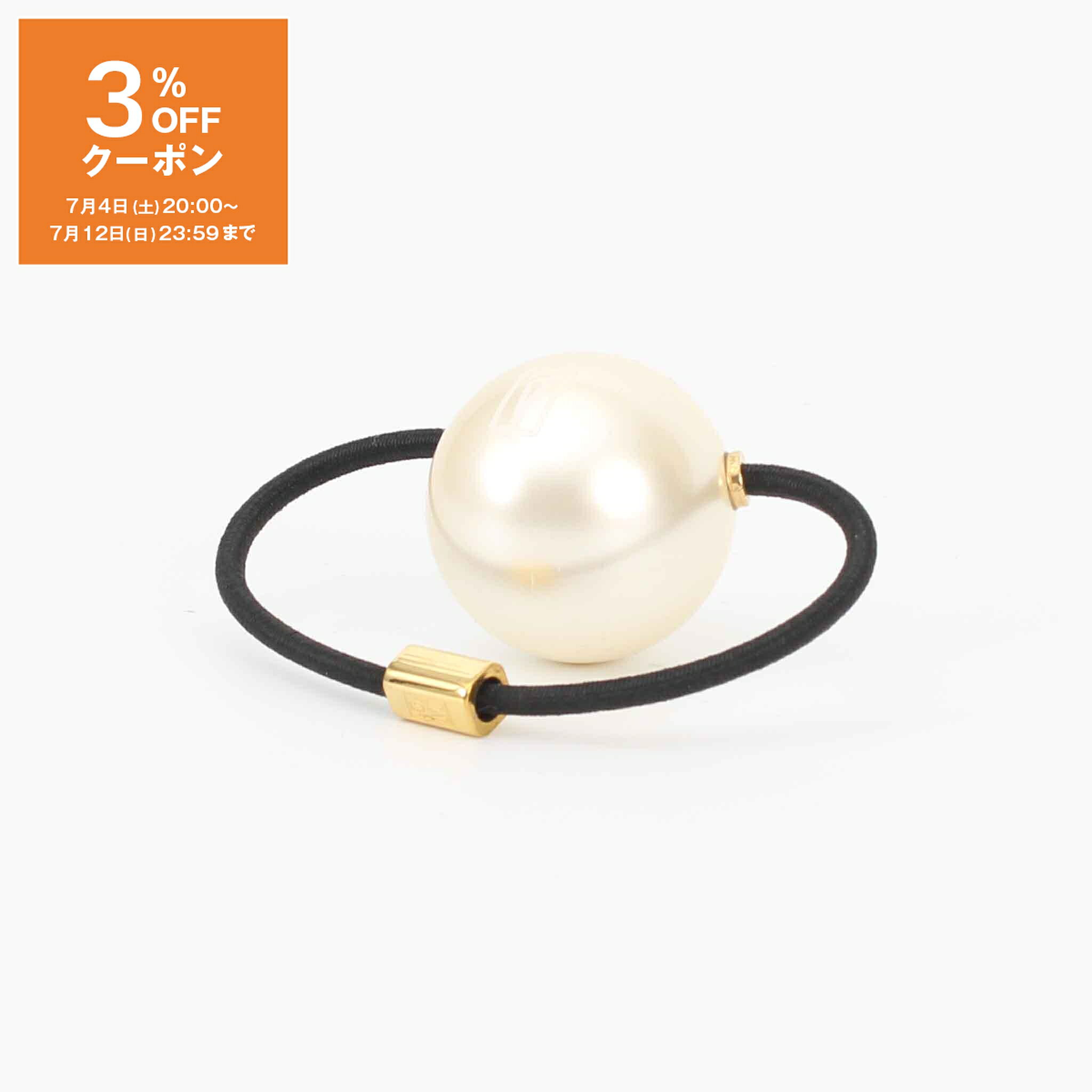 アレクサンドル ドゥ パリ ALEXANDRE DE PARIS ヘアゴム LES PERLES PERLE RARE PONY PERLE レディース NPY-50532
