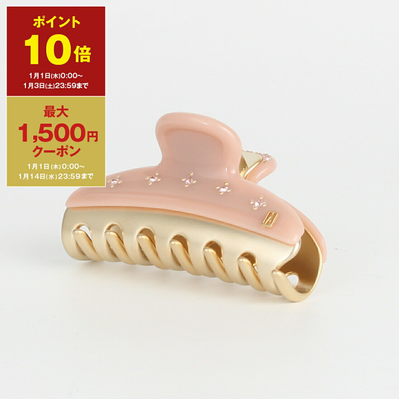 【ポイント10倍＆最大1,500円クーポン】アレクサンドル ドゥ パリ ALEXANDRE DE PARIS ヘアクリップ VENDOME CLIP RENCONTRES VENDOME CLIP M [ヴァンドームクリップ] レディース ICCM-15571-69【2025AW-】