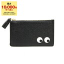 【期間限定セール！5％OFF】アニヤハインドマーチ ANYA HINDMARCH 財布 レディース カードケース/コインケース ブラック EYES ZIPPED CARD CASE アイズ ジップ カードケース 5050925142717 CAPRA 142717 BLACK【英国】【2024SS】【mkd_5】