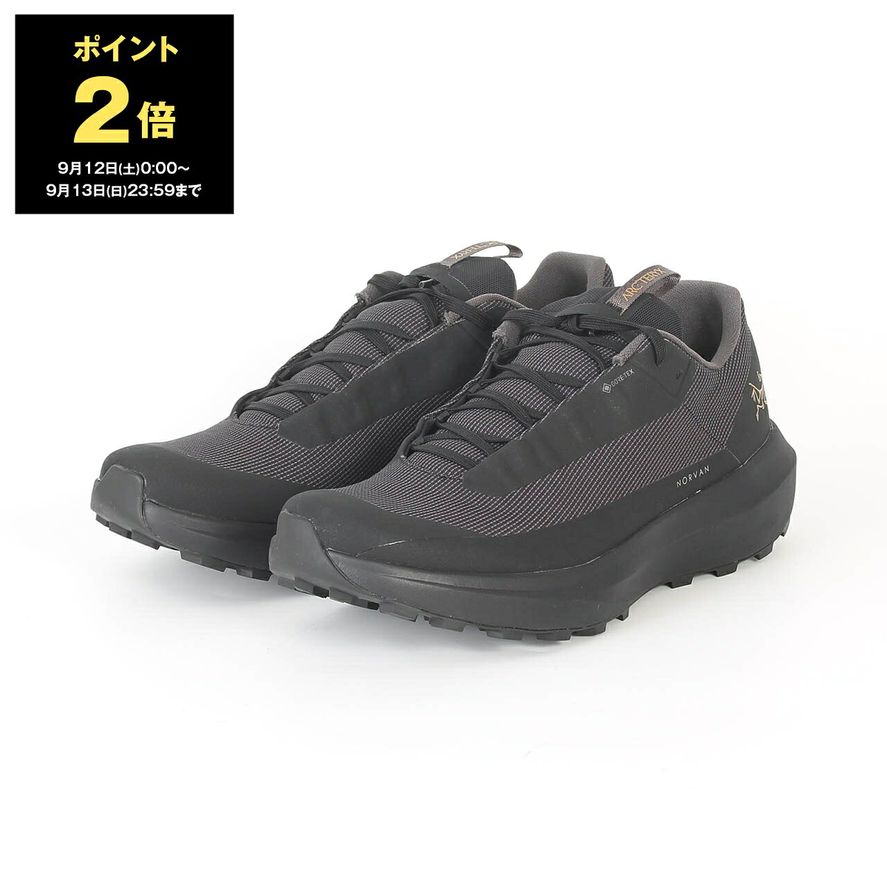 【ポイント2倍】アークテリクス ARC'TERYX スニーカー NORVAN LD 4 GTX [ノーバン LD 4 ゴアテックス] メンズ X000010397 GORE-TEX, RUBBER【レイングッズ】【2026SS-】
