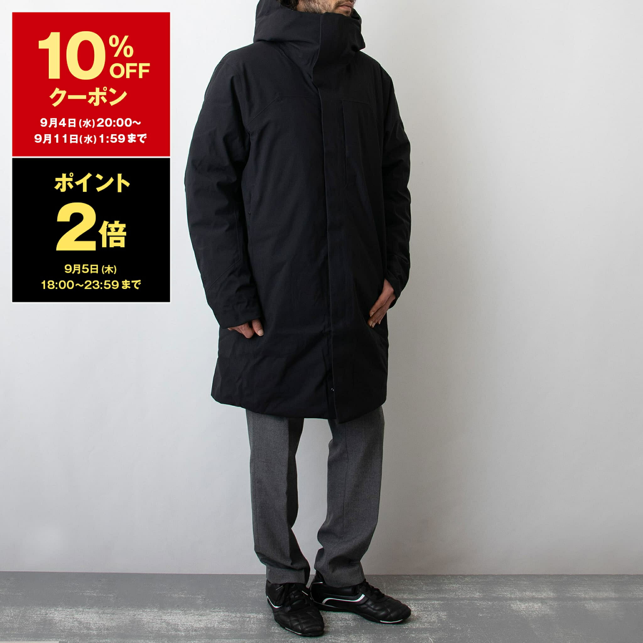 【5％OFFクーポン＆ポイント3倍】アークテリクス ARC'TERYX メンズ ジャケット THERME SV PARKA [サーミー SV パーカ] X000006581【レイングッズ】