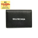 バレンシアガ BALENCIAGA 財布 メンズ 三つ折り財布 ブラック CASH MINI WALLET  594312 1IZI3 1090 BLACK/L WHITE