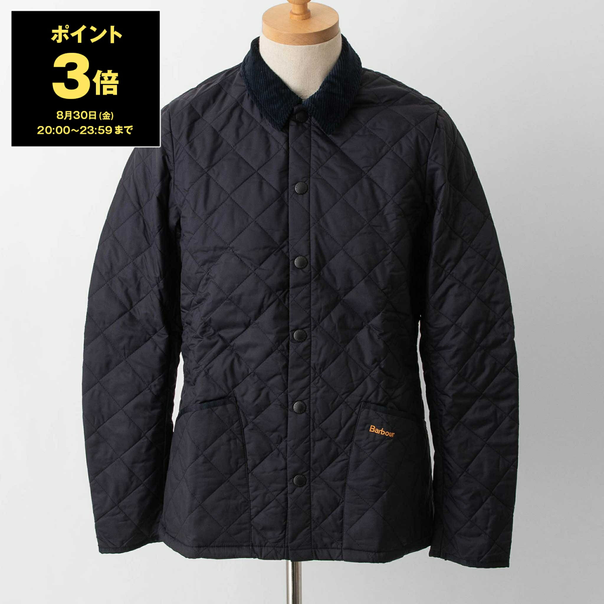 バブアー BARBOUR メンズ キルティングジャケット ネイビー HERITAGE LIDDESDALE QUILT  MQU0240 NY92 NAVY