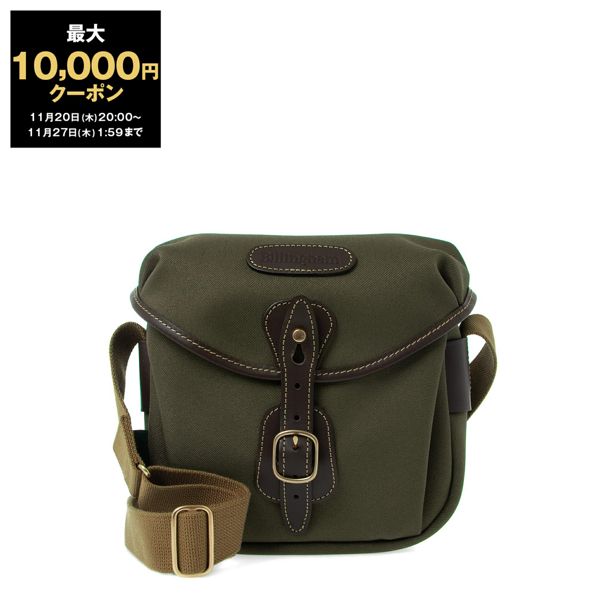 【最大10,000円クーポン】ビリンガム BILLINGHAM バッグ メンズ レディース ショルダーバッグ HADLEY DIGITAL CAMERA BAG 501348-54 SAGE FIBRENYTE/CHOCOLATE【英国ブランド】【レイングッズ】