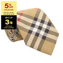 バーバリー ネクタイ 【ポイント10倍】バーバリー BURBERRY ネクタイ アーカイブベージュ MANSTON 80116931 M:105301 A7026 ARCHIVE BEIGE【英国】【2024SS】