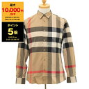 【ポイント10倍】バーバリー BURBERRY メンズ 長袖シャツ アーカイブベージュ（ヴィンテージチェック柄） SOMERTON 80102131 110124 A7028 ARCHIVE BEIGE【英国】