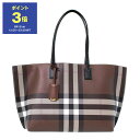 【期間限定セール！10％OFF】バーバリー BURBERRY バッグ レディース トートバッグ ダークバーチブラウン MD SOFT TB TOTE チェック＆レザー ミディアム トート 80525041 CL5:136285 / CL5:122035 A9011 DARK BIRCH BROWN【A4】【英国】【mkd_10】