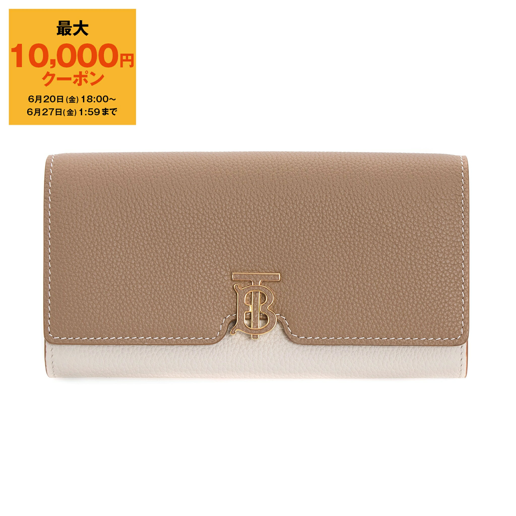 楽天ChelseaGardensUK【最大10,000円クーポン】バーバリー BURBERRY 財布 レディース 長財布 MONOGRAM MOTIF TB WALLET [TBコンチネンタルウォレット] 80596221 LGL:132133 A1420 CAMEL/ARCHIVE BEIGE/WARMTAN【英国】