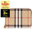 バーバリー 財布（レディース） 【ポイント3倍】バーバリー BURBERRY 財布 レディース ラウンドファスナー財布 MN ZIP AROUND [チェック ジップウォレット] 80706001 DFC:143231 A9534 ARCHIVE BEIGE/BRIAR BROWN【ミニ財布】【英国】【2024SS】