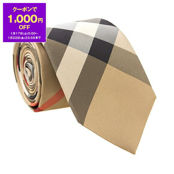 【1,000円クーポン対象】バーバリー BURBERRY ネクタイ MANSTON メンズ 80138181 M:110354 A7026 ARCHIVE BEIGE【英国ブランド】【2025AW】