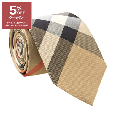 【5%OFFクーポン対象】バーバリー BURBERRY ネクタイ MANSTON メンズ 80138181 M:110354 A7026 ARCHIVE BEIGE【英国】【2025SS】