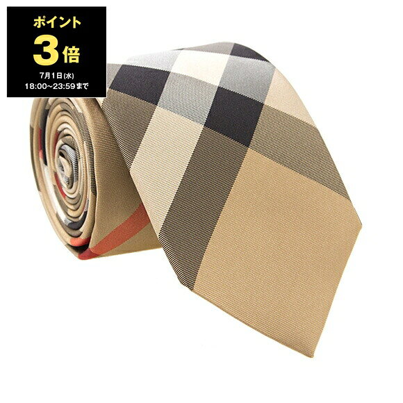 【1,000円クーポン＆ポイント3倍】バーバリー BURBERRY ネクタイ MANSTON メンズ 80138181 M:110354 A7026 ARCHIVE BEIGE【英国ブランド】