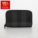 【10%OFFクーポン対象】バーバリー BURBERRY メンズ カードケース SMALL ZIG 80790101 BRT:141900 A1208 CHARCOAL【英国ブランド】