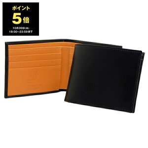 【ポイント5倍】エッティンガー ETTINGER 財布 二つ折り財布 ブラック ブライドルレザー BILLFOLD WITH 6 C/C メンズ BH030CJ BLACK BRIDLE HIDE COLLECTION【英国ブランド】
