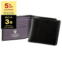 【ポイント5倍】エッティンガー ETTINGER 財布 メンズ 二つ折り財布 ブラック BILLFOLD WITH 6 C/C ST030CJR BLACK/PURPLE PURPLE/STERLING COLLECTION【英国】