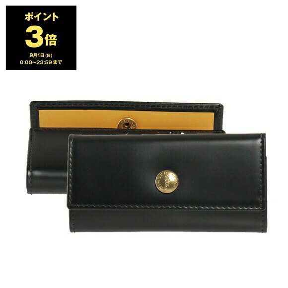 エッティンガー 【ポイント3倍】エッティンガー ETTINGER キーケース ブラック 黒 ブライドルレザー KEY CASE BH840AJR BLACK BRIDLE HIDE COLLECTION【英国】