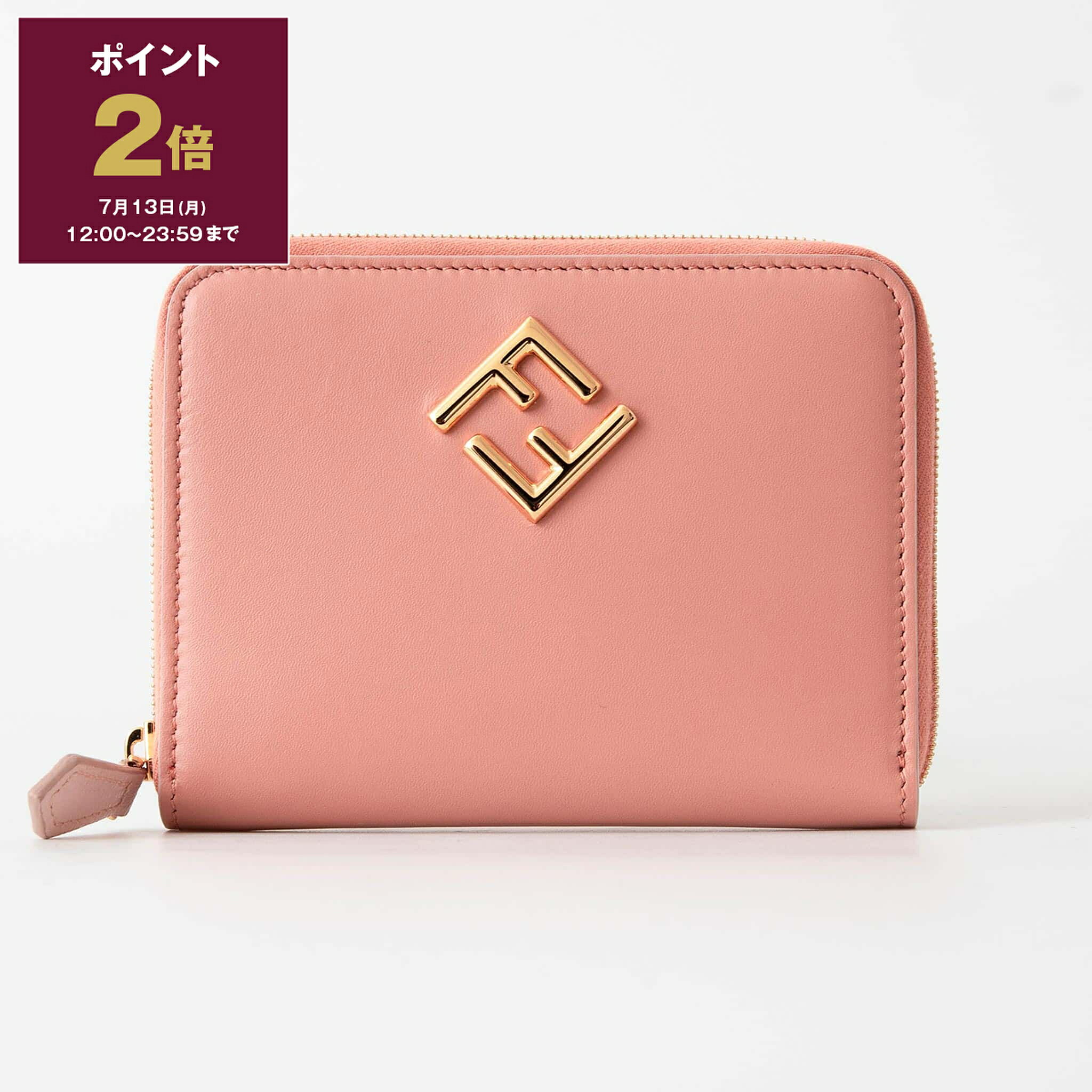 楽天市場】fendi 財布 ラウンドファスナー二つ折り財布の通販