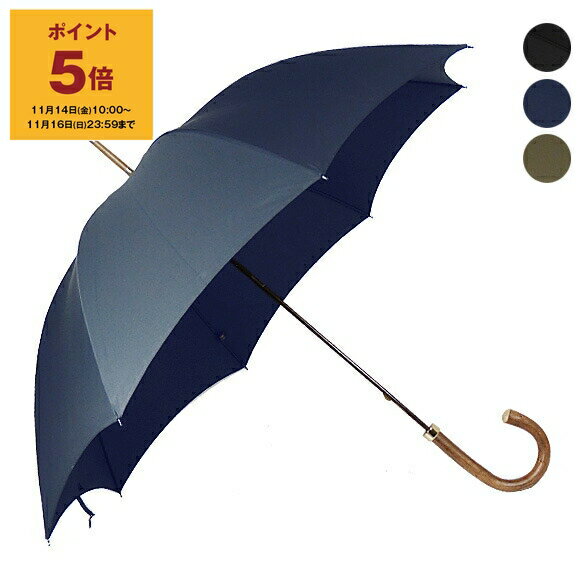 【ポイント5倍】フォックスアンブレラズ FOX UMBRELLAS 傘 長傘 日傘 NATURAL CHESTNUT HANDLE メンズ GT8【晴雨兼用】【レイングッズ】【英国ブランド】