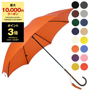 【ポイント3倍】フォックスアンブレラズ FOX UMBRELLAS 傘 レディース 長傘 日傘 SLIM LEATHER CROOK HANDLE WL1 [全16色]【晴雨兼用】【国内配送】【レイングッズ】【英国】【ブランド】