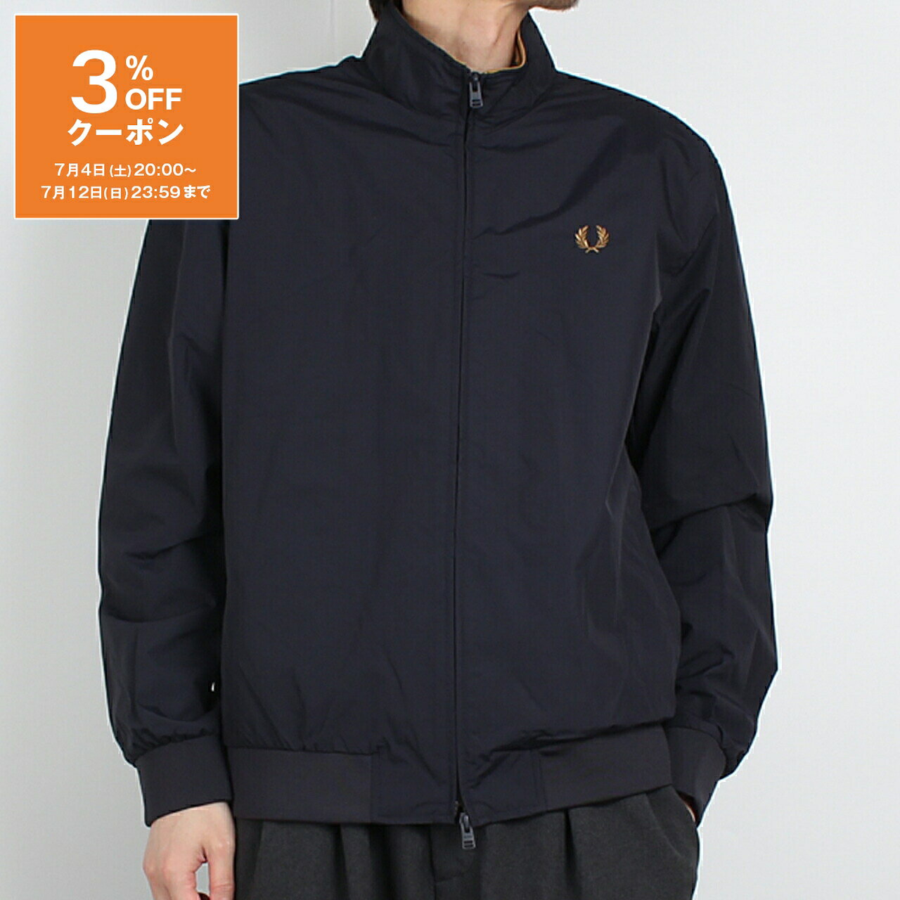 楽天市場】fred perry フレッド ペリー ジップアップの通販