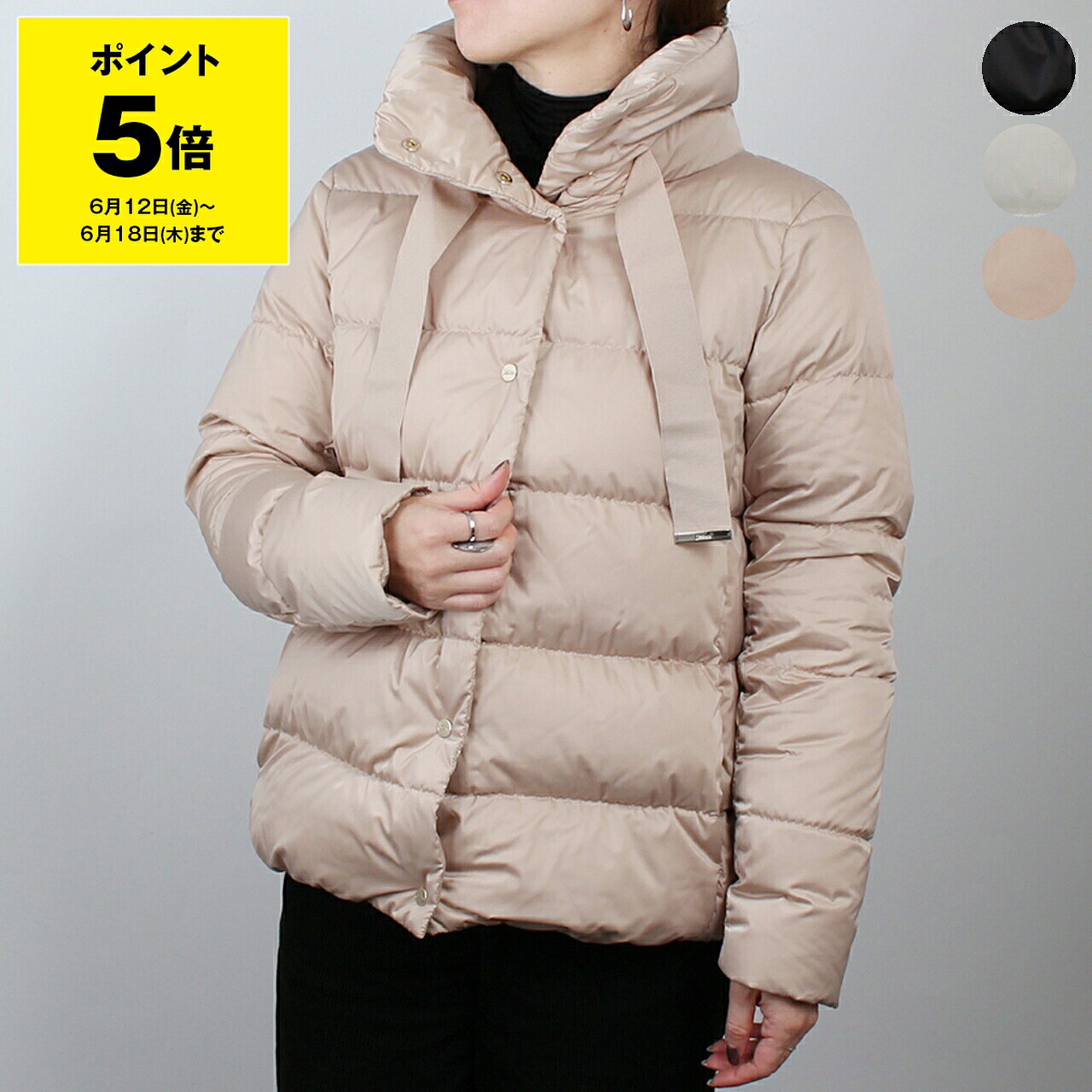ヘルノ HERNO ダウンジャケット CAPES CAPPA IN SATIN  レディース PI001936D 12170Z