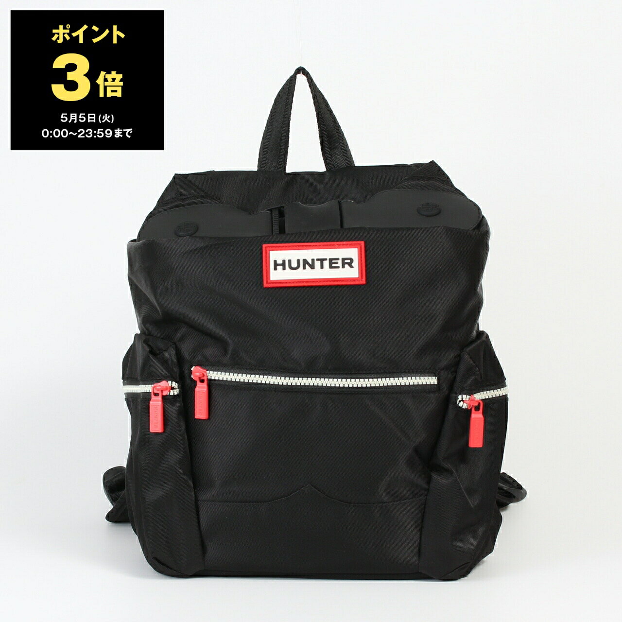 乐天商城 - 【ポイント3倍】ハンター HUNTER バッグ バックパック NYLON MINI TOPCLIP BACKPACK メンズ レディース UBB6018ACD【レイングッズ】【A4】【英国ブランド】