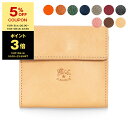 【ポイント5倍】イルビゾンテ IL BISONTE 財布 レディース メンズ 三つ折り財布 CLASSIC MEDIUM WALLET C0455 SMW022 PV0001 / PV0005【ミニ財布】【2024SS】