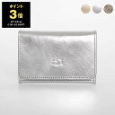 【ポイント3倍】イルビゾンテ IL BISONTE レディース メンズ 名刺入れ(カードケース) GALILEO CARD CASE SCC121 PV0012