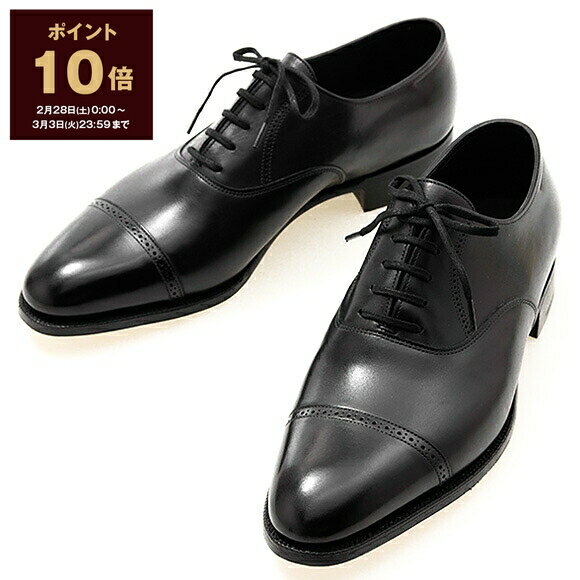 【ポイント10倍】ジョンロブ JOHN LOBB レザーシューズ ビジネスシューズ 革靴 ブラック PHILIP II OXFORD [フィリップ] メンズ 506200LE1R PRESTIGE LEATHER SOLE LAST 7000【英国ブランド】