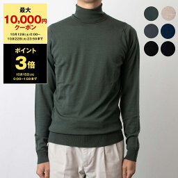 ジョンスメドレー 【ポイント3倍】ジョンスメドレー JOHN SMEDLEY メンズ タートルネック長袖ニット CHERWELL ROLL NECK PULLOVER STANDARD FIT【英国】