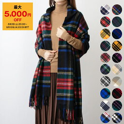 ジョンストンズ マフラー 【ポイント3倍】ジョンストンズ JOHNSTONS カシミア大判ストール（カシミヤ） CASHMERE TARTAN STOLE WA000056 WA56【英国】