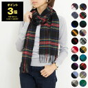 ジョンストンズ マフラー 【ポイント3倍】ジョンストンズ JOHNSTONS カシミアマフラー（カシミヤ） CASHMERE TARTAN SCARF WA000016 WA16【英国】