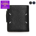 【1,000円クーポン対象】メゾンマルジェラ MAISON MARGIELA 財布 二つ折り財布 FOUR STITCHES FLIP FLAP LEATHER...