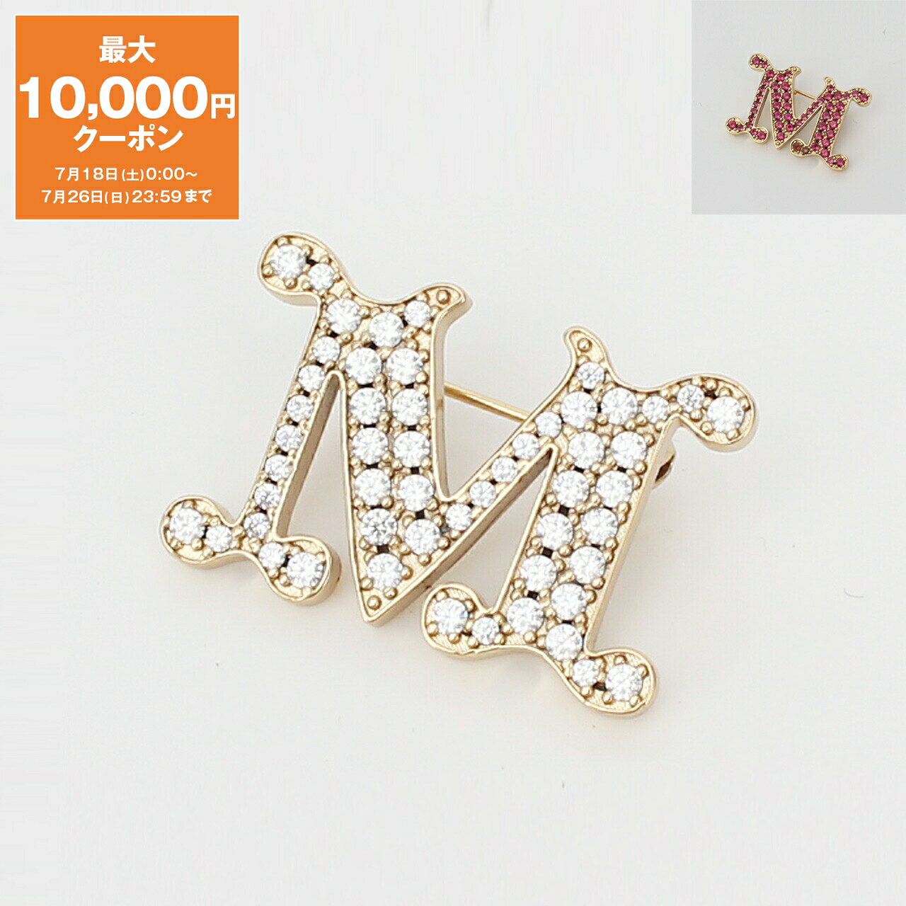 マックスマーラ MAX MARA ブローチ ACCESSORI MXAFACELLA  レディース 14751021