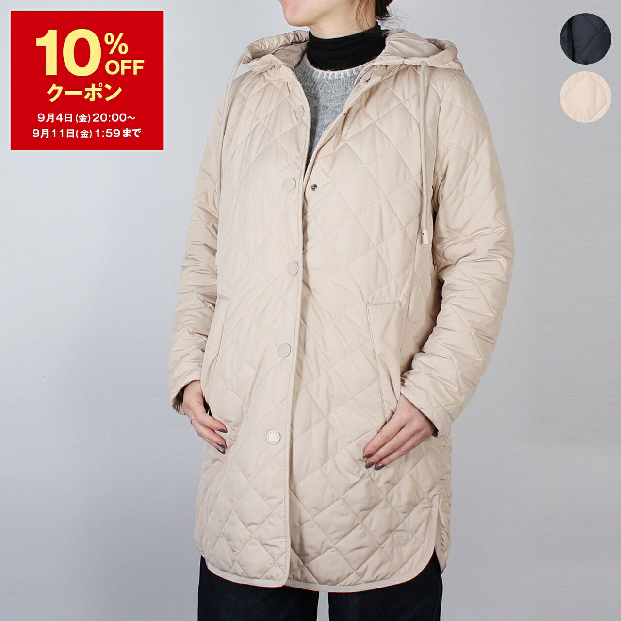 乐天商城 - 【1,000円クーポン対象】マックスマーラ ウィークエンド WEEKEND MAX MARA キルティングコート WEEKEND ERIO [エリオ キルティング コート] レディース 15491021【レイングッズ】【2026SS】