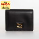 【期間限定セール！5％OFF】ミュウミュウ MIU MIU 財布 レディース 二つ折り財布 SOFT CALF SMALL LEATHER WALLET [レザー] 5MV204 2E6Y【ミニ財布】【2024SS】【mkd_5】