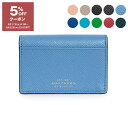 【5%OFFクーポン対象】スマイソン SMYTHSON 名刺入れ(カードケース) PANAMA FOLDED CARD CASE WITH SNAP CLOSU...