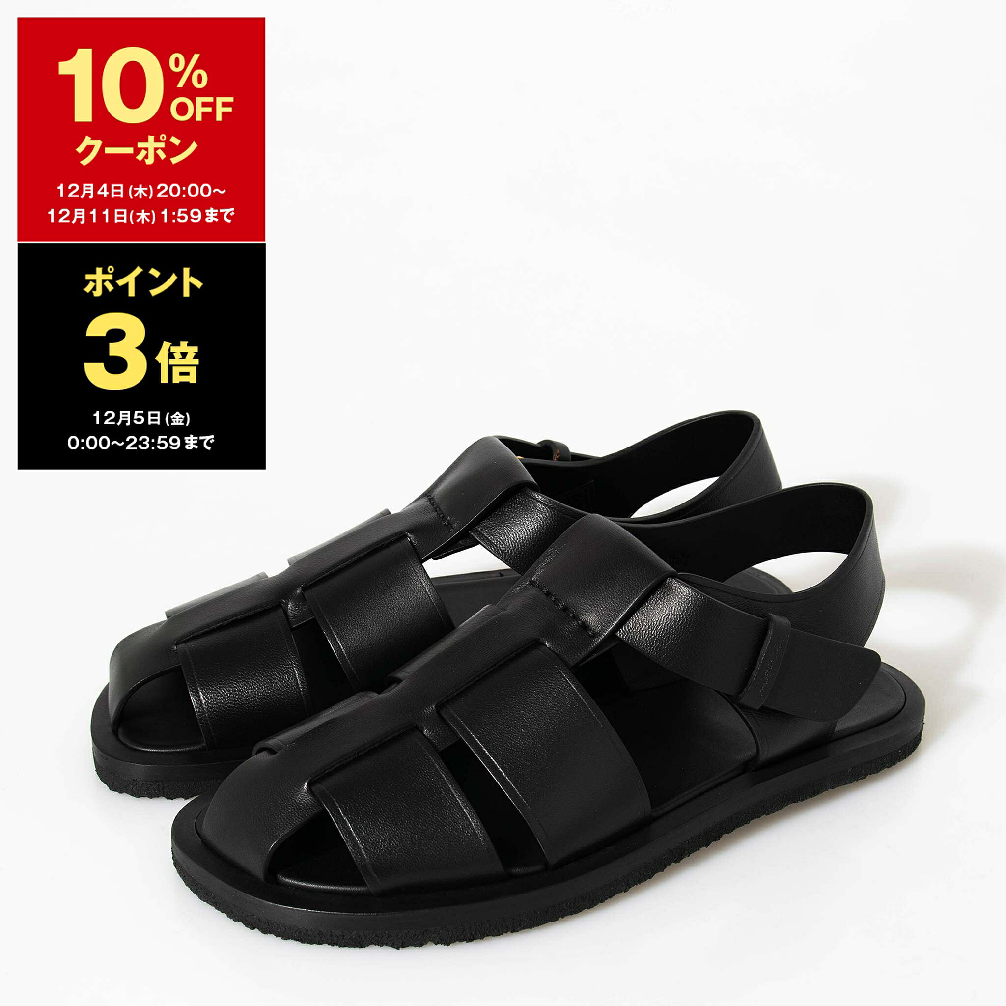 【10％OFFクーポン＆ポイント3倍】ザ ロウ THE ROW レディース サンダル FISHERMAN [フィッシャーマン サンダル] F1343 N60