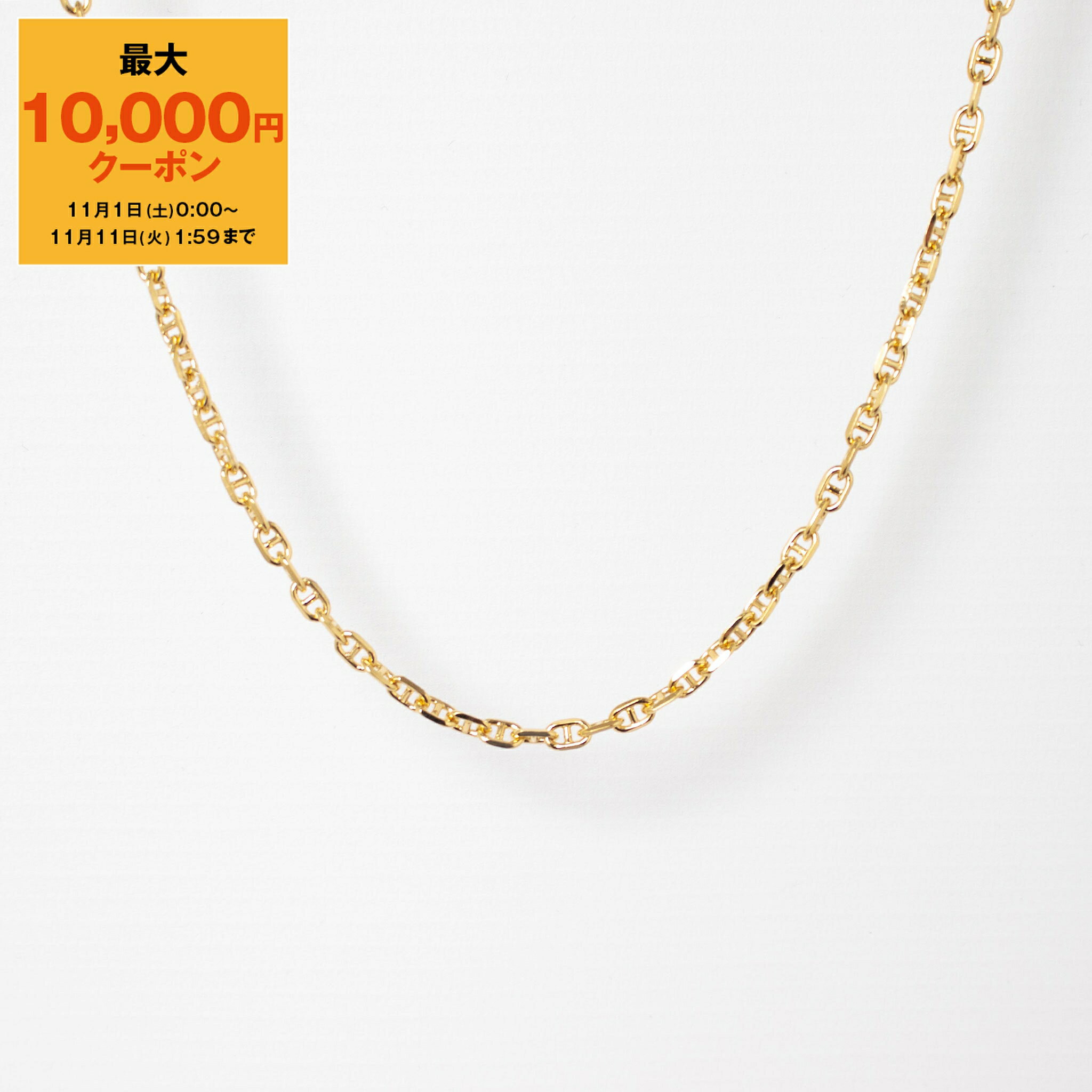 楽天ChelseaGardensUK【最大10,000円クーポン】トムウッド TOM WOOD ネックレス CABLE CHAIN GOLD [ケーブルチェーン・ゴールド] レディース メンズ 100090 S925/18K GOLD P