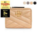 トリーバーチ 財布（レディース） 【ポイント3倍】トリーバーチ TORY BURCH 財布 レディース 二つ折り財布 KIRA CHEVRON BI-FOLD WALLET [キラ] 153121【ミニ財布】【2024SS】