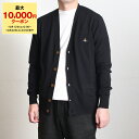 【期間限定セール！15％OFF】ヴィヴィアンウエストウッド VIVIENNE WESTWOOD メンズ Vネック長袖カーディガン MAN CARDIGAN 2701000P Y0006【国内配送】【英国】【mkd_15】