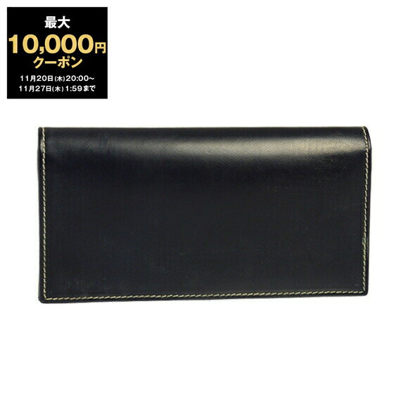 【最大10,000円クーポン】ホワイトハウスコックス WHITEHOUSE COX 財布 メンズ 長財布（小銭入れ付き） ネイビー LONG WALLET FOLD TAB PURSE S9697 BRIDLE NAVY【英国ブランド】