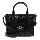 マークジェイコブス MARC JACOBS バッグ レディース 2WAYトート/ショルダーバッグ ブラック THE TOTE BAG THE MINI TOTE [ザ シャイニー クリンクル トートバッグ ミニ] H065L01PF22 001 BLACK