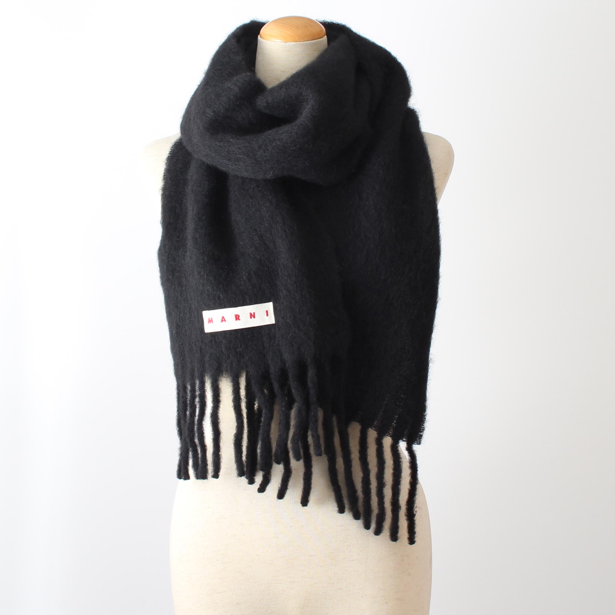 乐天商城 - マルニ MARNI マフラー BRUSHED ALPACA SCARF レディース メンズ SCZC0082Y0 UTW918