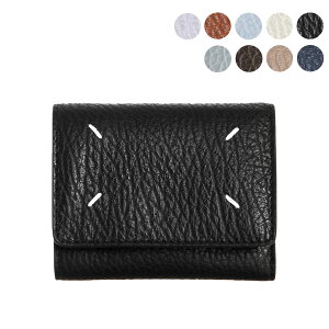 メゾンマルジェラ MAISON MARGIELA 財布 レディース メンズ 三つ折り財布 WALLET CLIP 3 WITH ZIP [4ステッチ ウォレット] SA3UI0010 P4455【ミニ財布】【2024SS】