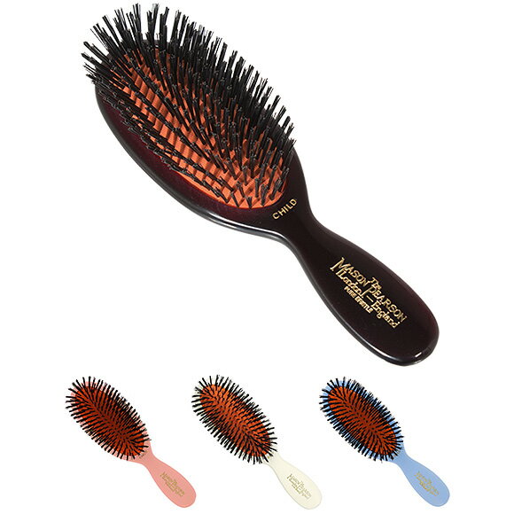 メイソンピアソン MASON PEARSON ヘアブラシ キッズ チャイルドブリッスル POCKET CHILD BRISTLE CB4 [全4色]【英国】のサムネイル