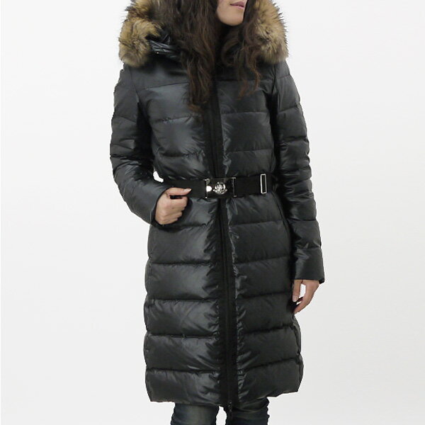 MONCLER（モンクレール）★レビューを書いて送料無料★★クリアランスSALE★MONCLER（モンクレール） NANTESFUR [ナンテスファー] レディース ダウンコート ブラック 49990.20 54062 999 BLACK MONCLER 【W-BF】 【送料無料】サイズ：2,3