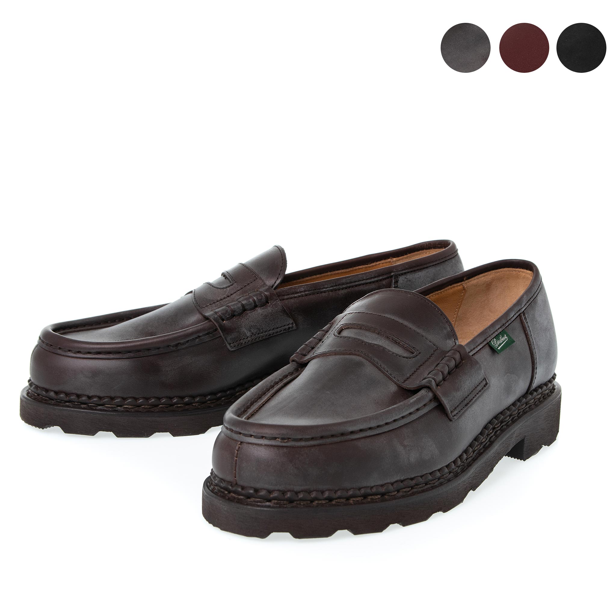 パラブーツ PARABOOT メンズ ローファー REIMS/MARCHE LOAFER  0994