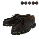 パラブーツ PARABOOT メンズ レザーシューズ MICHAEL/MARCHE II  DERBY チロリアンシューズ 7156 PLAIN LEATHER