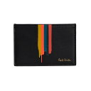 ポールスミス PAUL SMITH メンズ カードケース ブラック MENS WALLET CREDIT CARD HOLDER M1A 6137 APAINT 79 BLACK【英国】